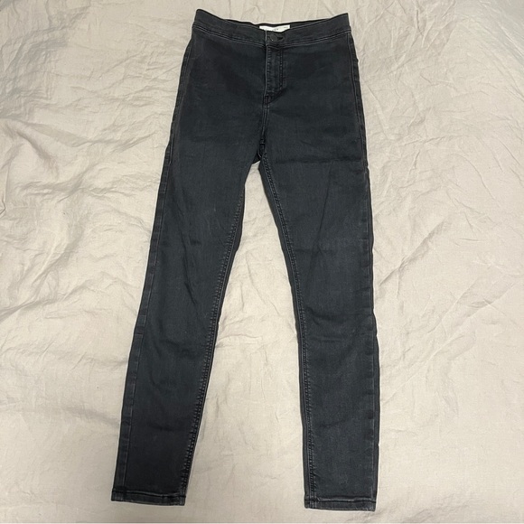 TopShop Joni Jeans | Washed Black | W28 L30 - Picture 3 of 7